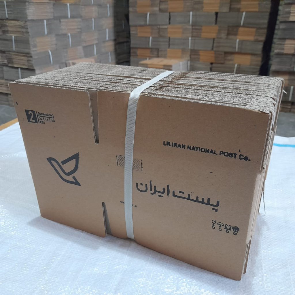 بسته بندی کارتن پستی سایز 2