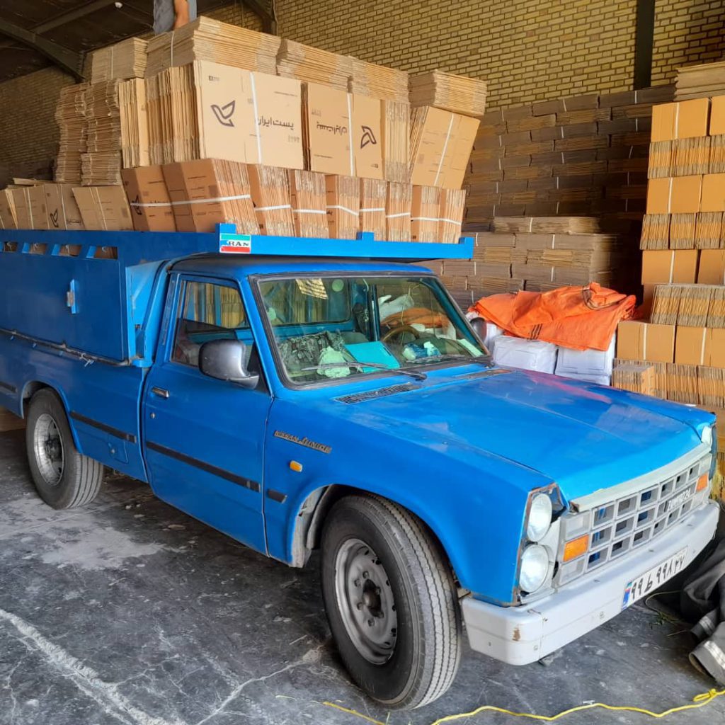 ارسال کارتن پستی برای شهرستان