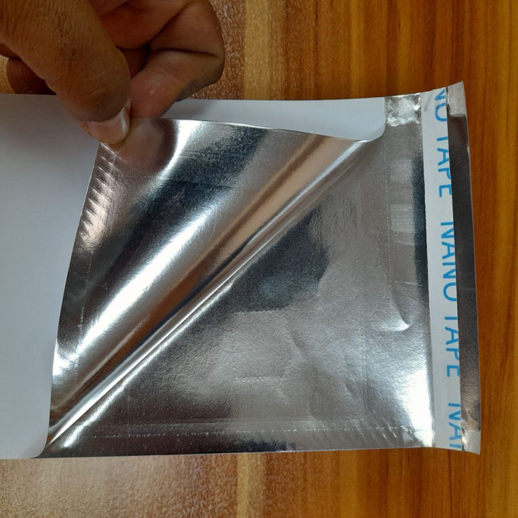 چسب درب پاکت متالایز