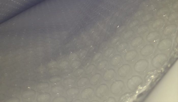 نمای داخلی پاکت حبابدار