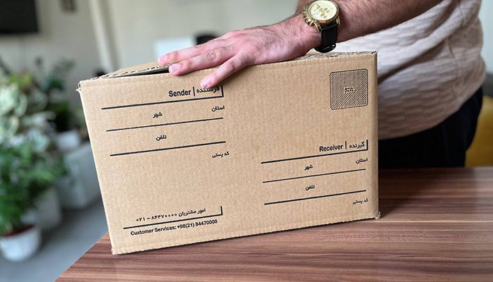 کارتن پستی تولید کارتن بیستون