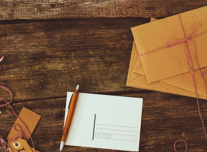 تصویری از انواع پاکت پستی