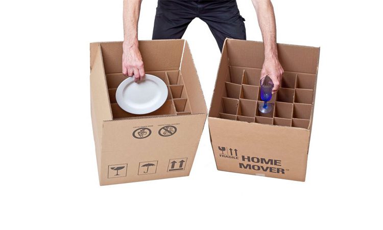 بستهبندی محصولات شکستنی با کارتن پستی مناسب