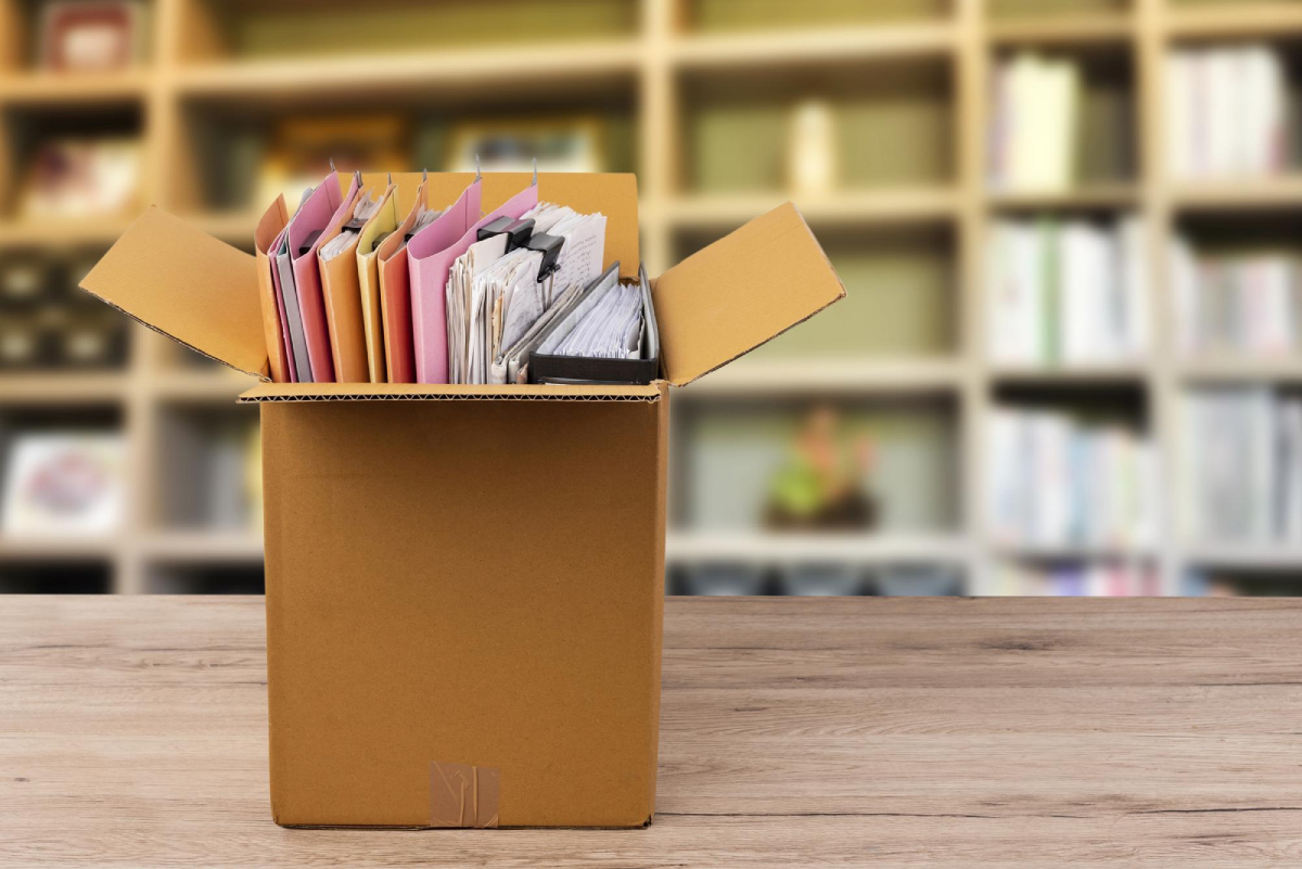 کارتن کتابی مناسب حمل کتاب و اسناد