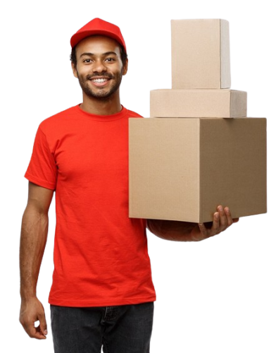 delivery-concept-portrait-happy-african-american-delivery-man-red-cloth-holding-box-package-isolated-grey-studio-background-copy-space-removebg-preview
